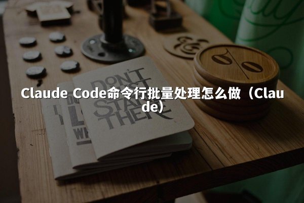 Claude Code命令行批量处理怎么做（Claude）