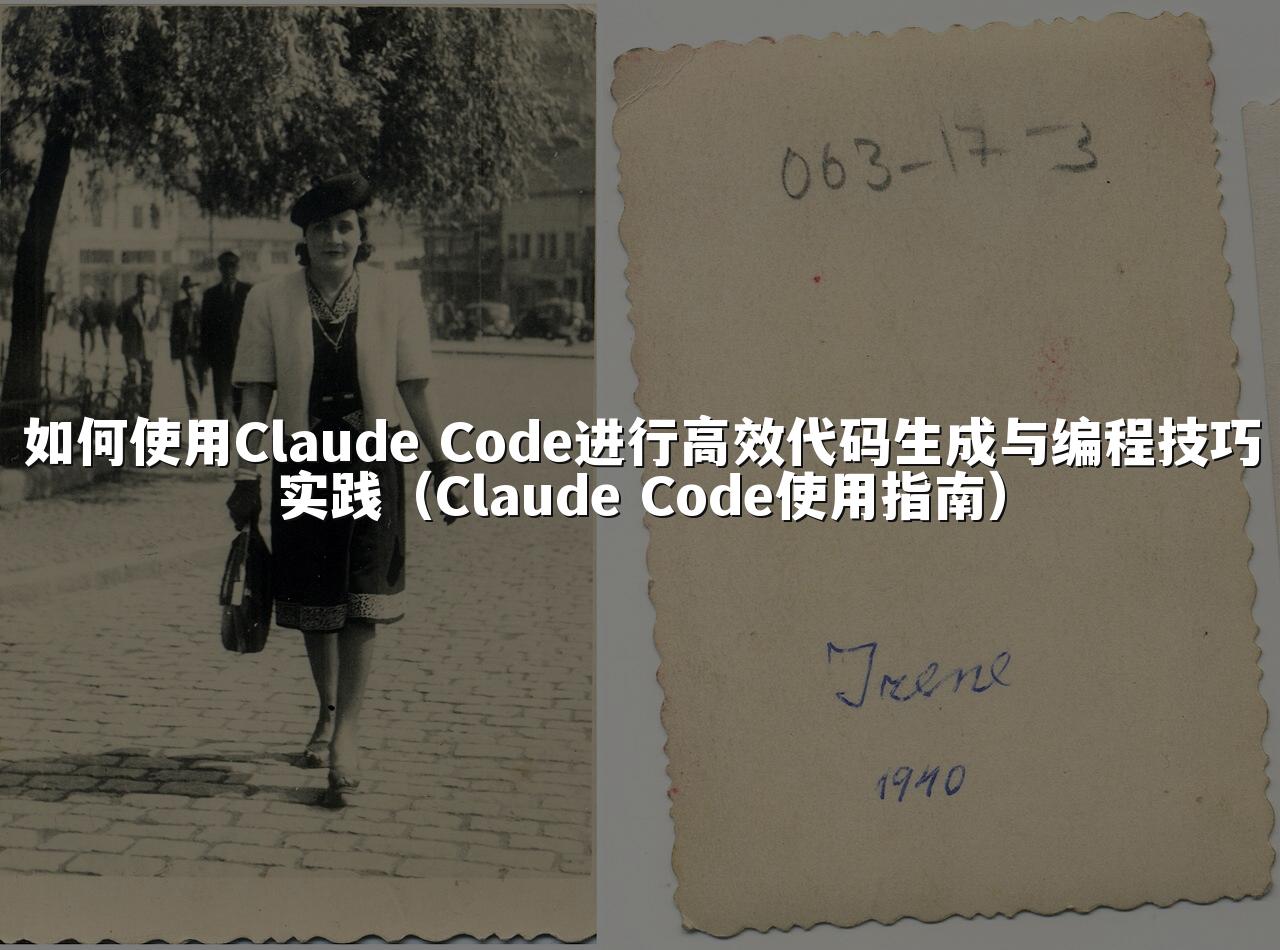 如何使用Claude Code进行高效代码生成与编程技巧实践（Claude Code使用指南）