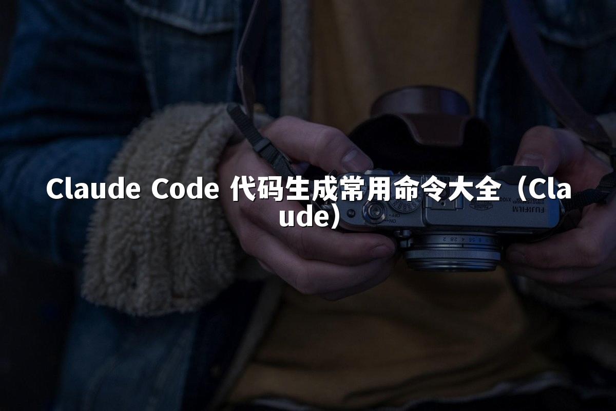 Claude Code 代码生成常用命令大全(Claude)