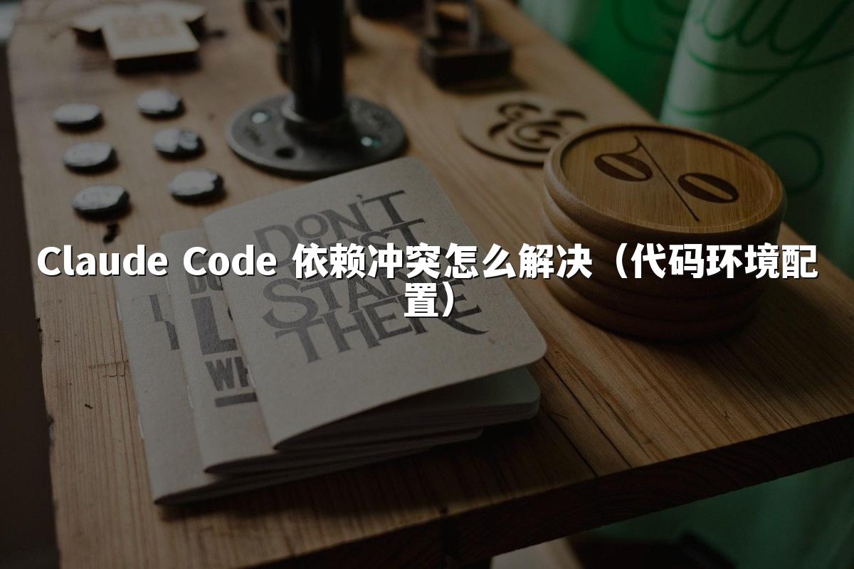 Claude Code 依赖冲突怎么解决(代码环境配置)