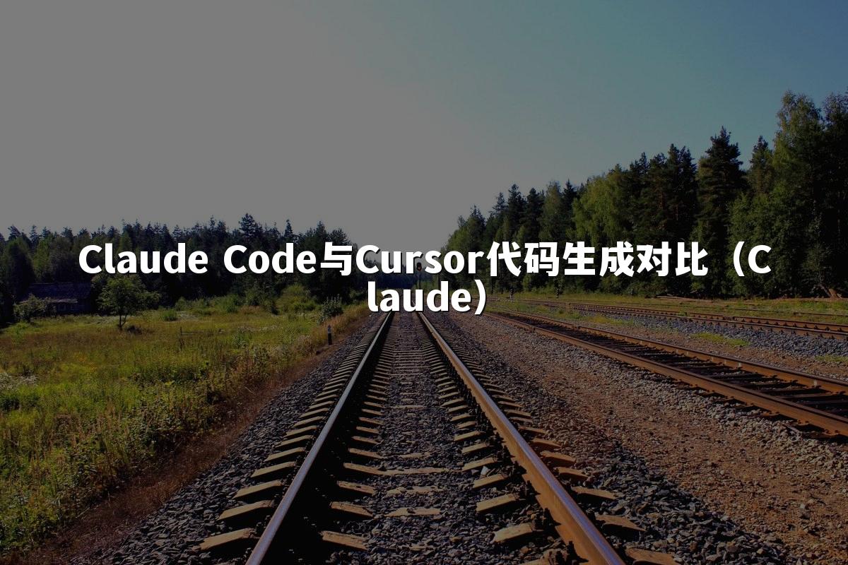 Claude Code与Cursor代码生成对比（Claude）