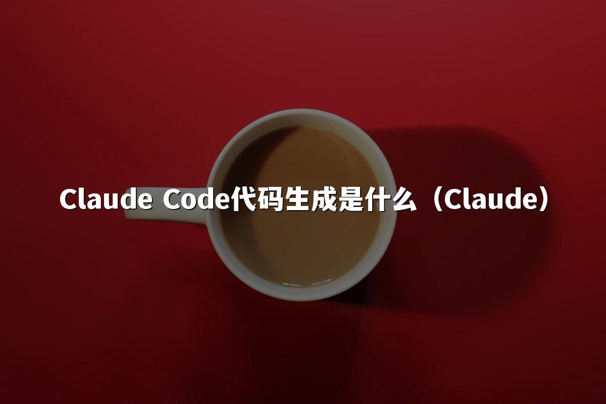 Claude Code代码生成是什么(Claude)
