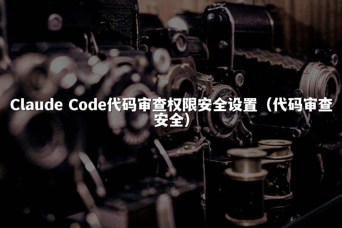 Claude Code代码审查权限安全设置(代码审查安全)