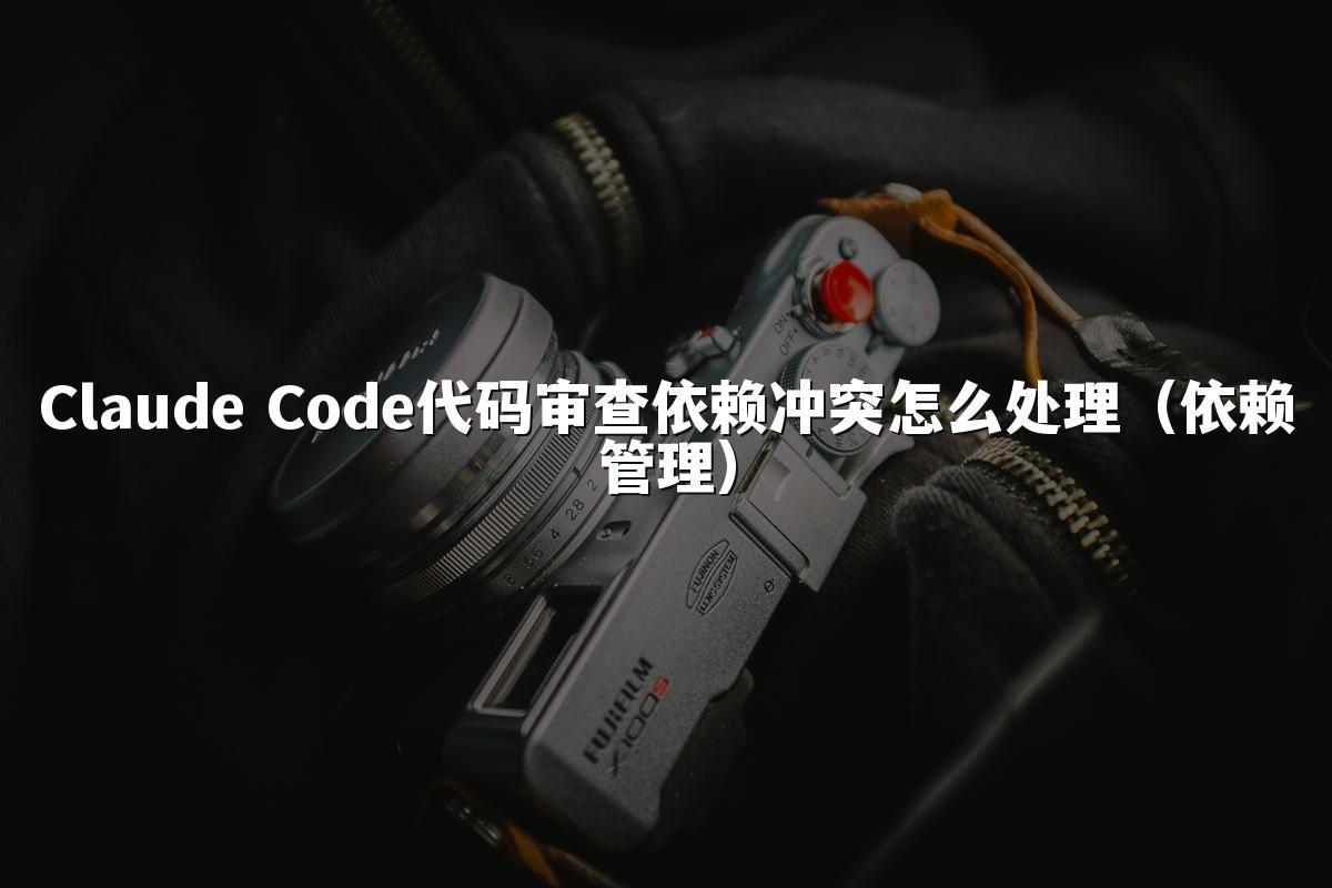 Claude Code代码审查依赖冲突怎么处理(依赖管理)