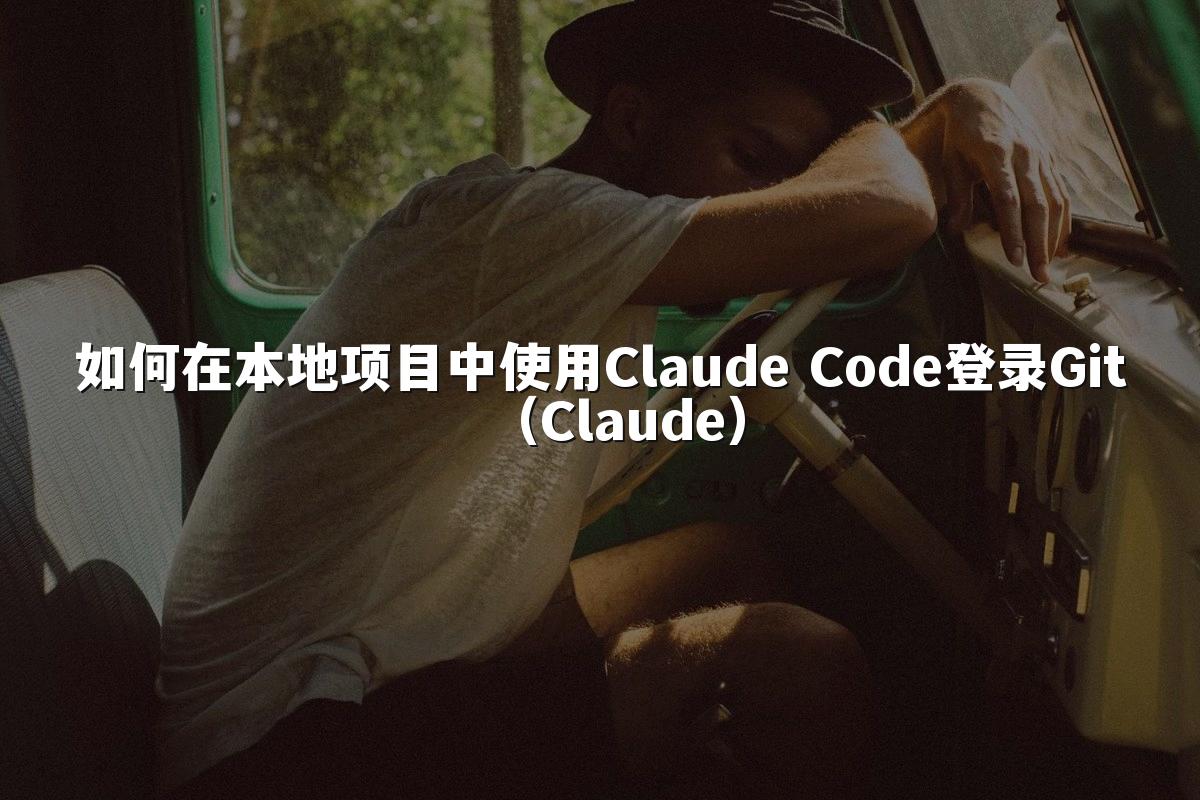 如何在本地项目中使用Claude Code登录Git（Claude）