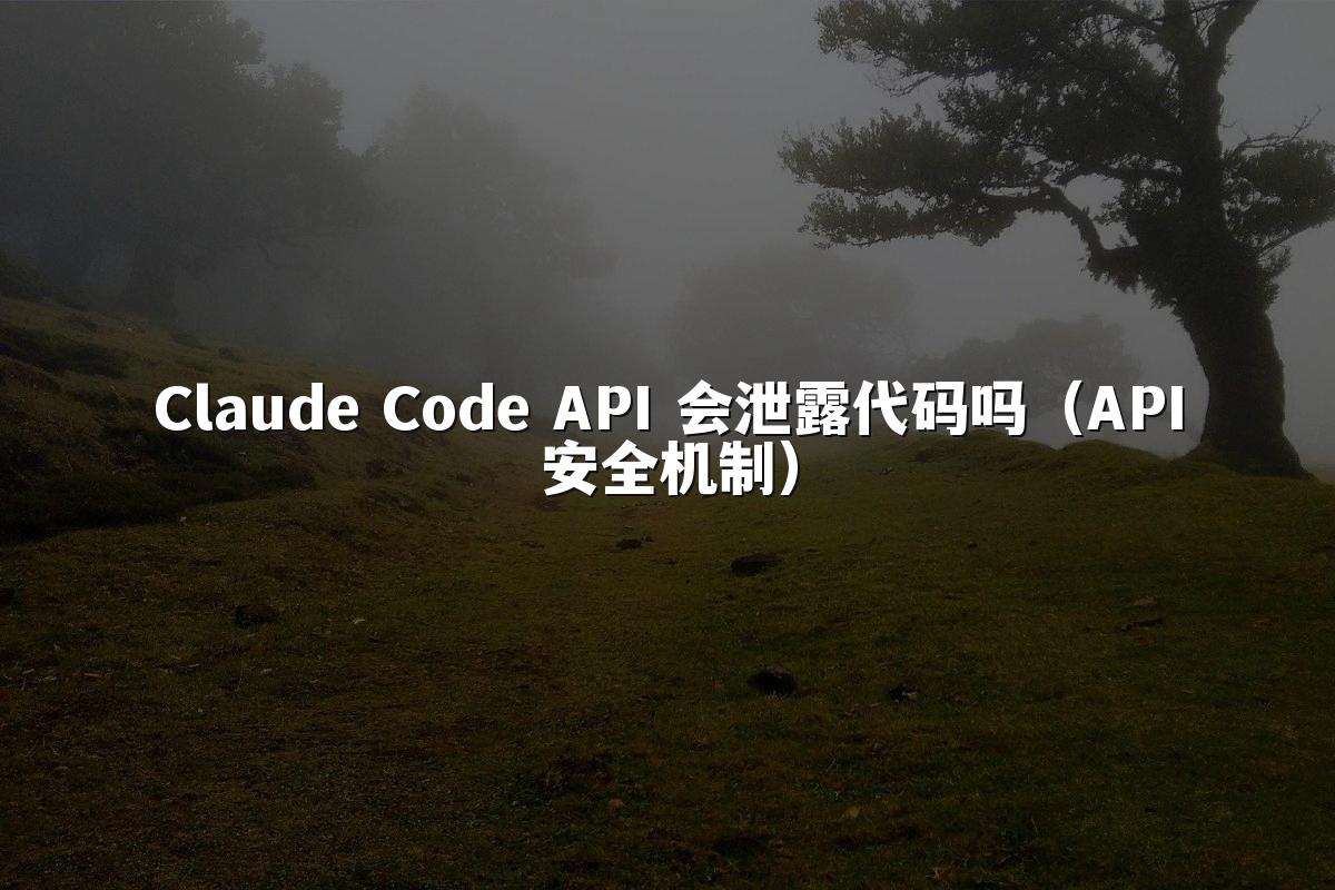 Claude Code API 会泄露代码吗（API安全机制）