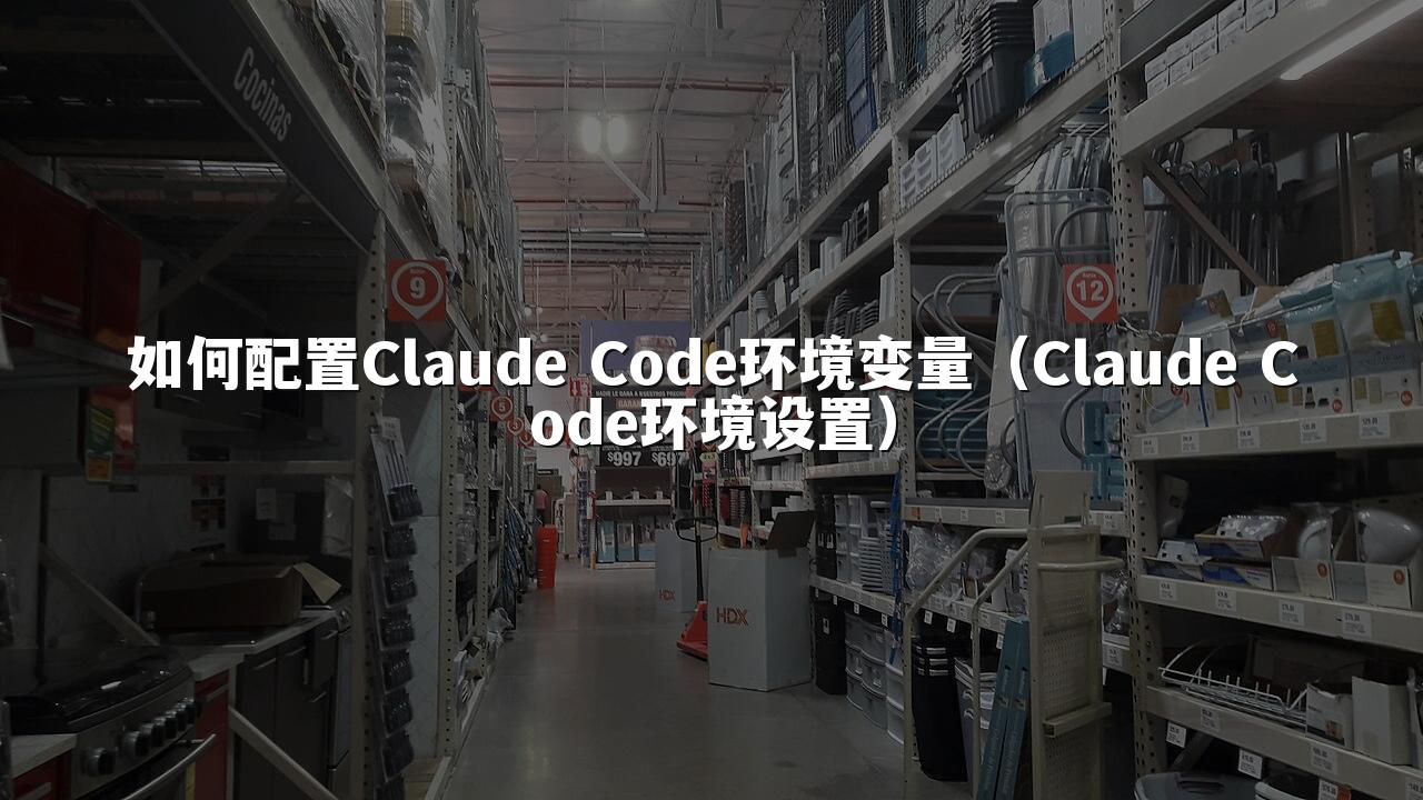 如何配置Claude Code环境变量(Claude Code环境设置)