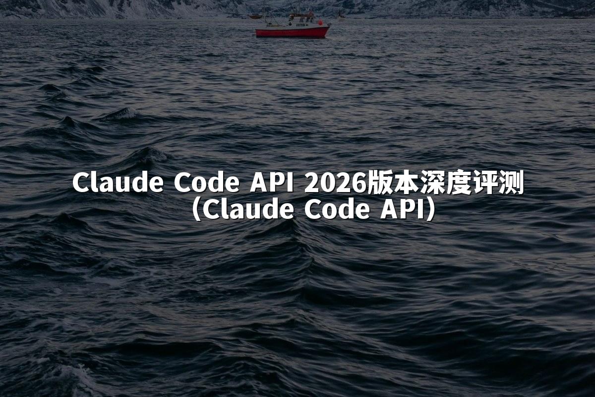 Claude Code API 2026版本深度评测(Claude Code API)