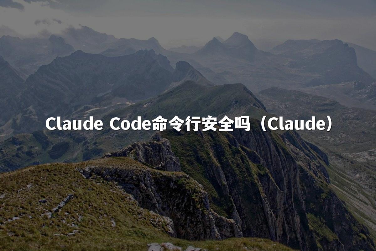 Claude Code命令行安全吗(Claude)