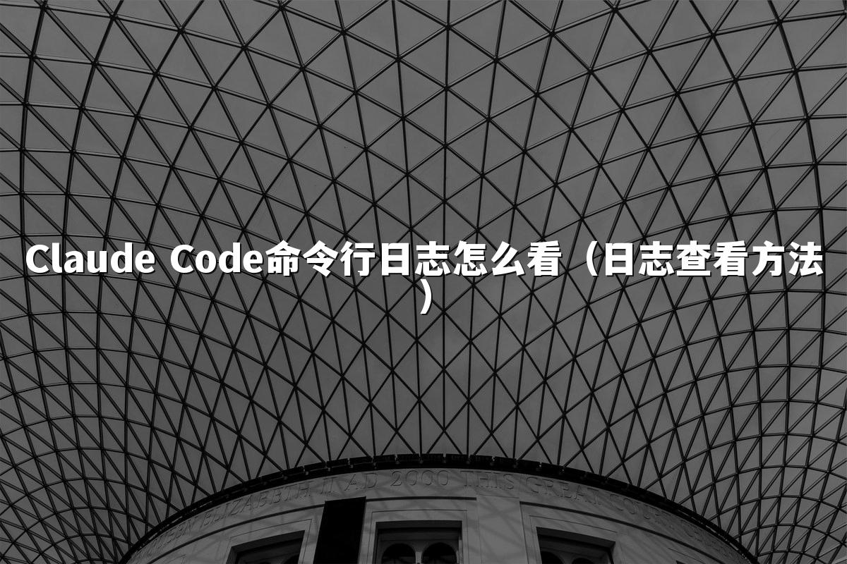 Claude Code命令行日志怎么看(日志查看方法)