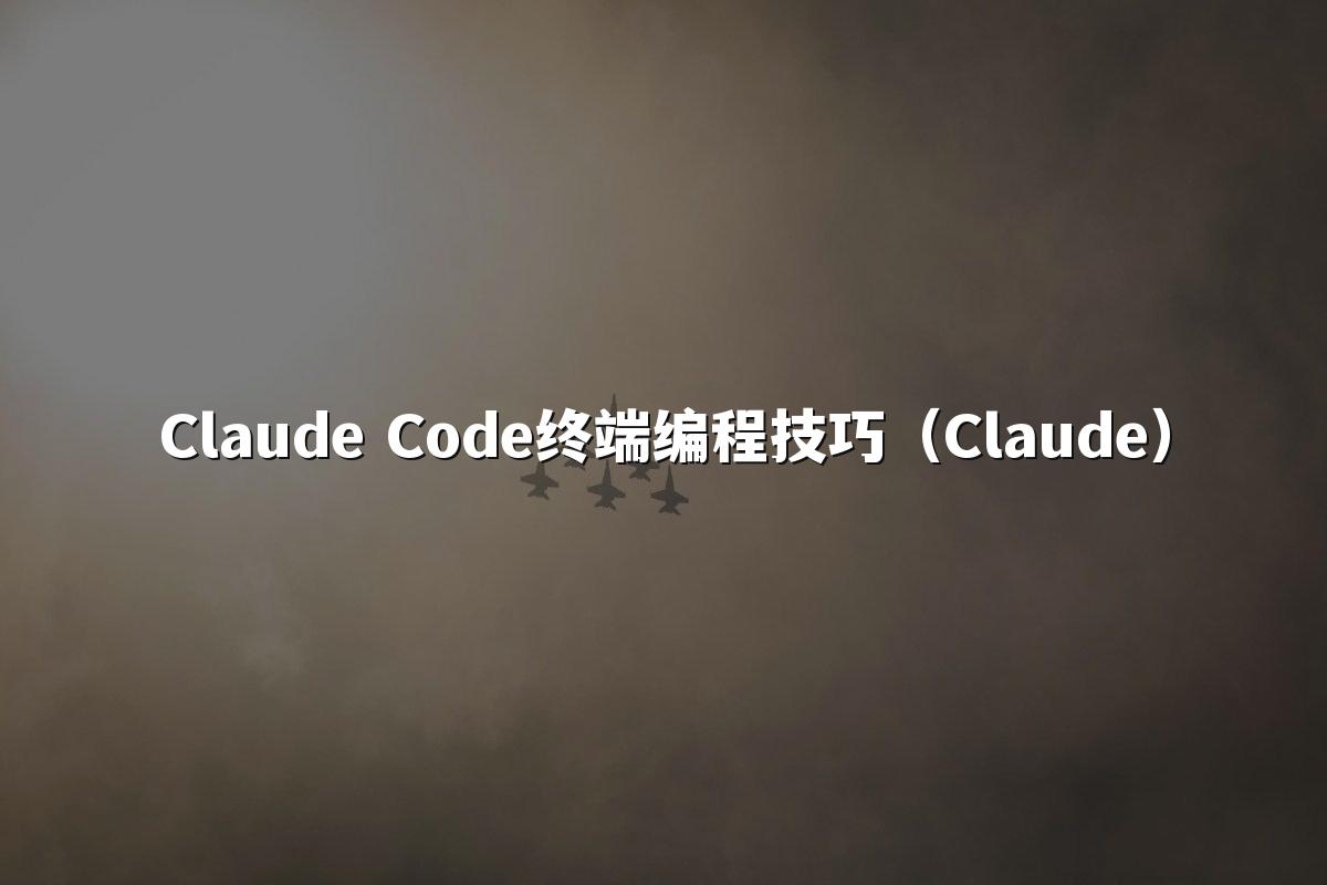 Claude Code终端编程技巧(Claude)