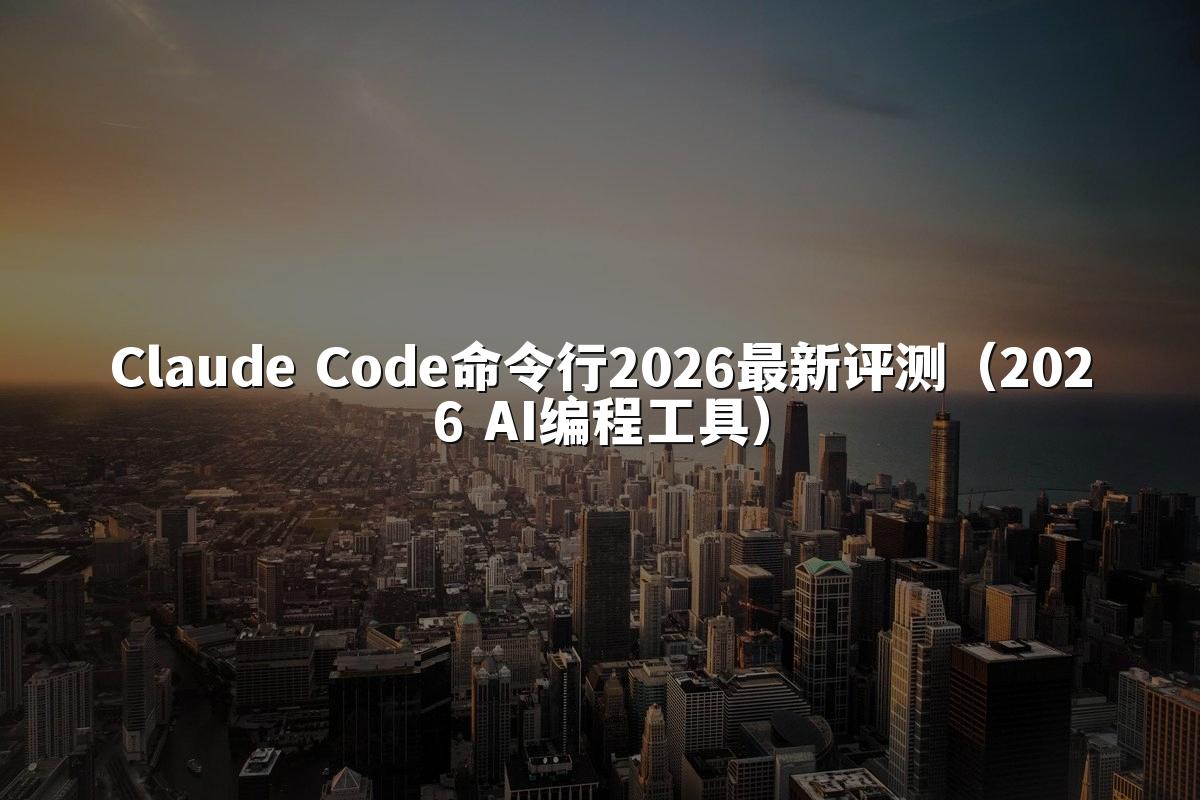 Claude Code命令行2026最新评测(2026 AI编程工具)