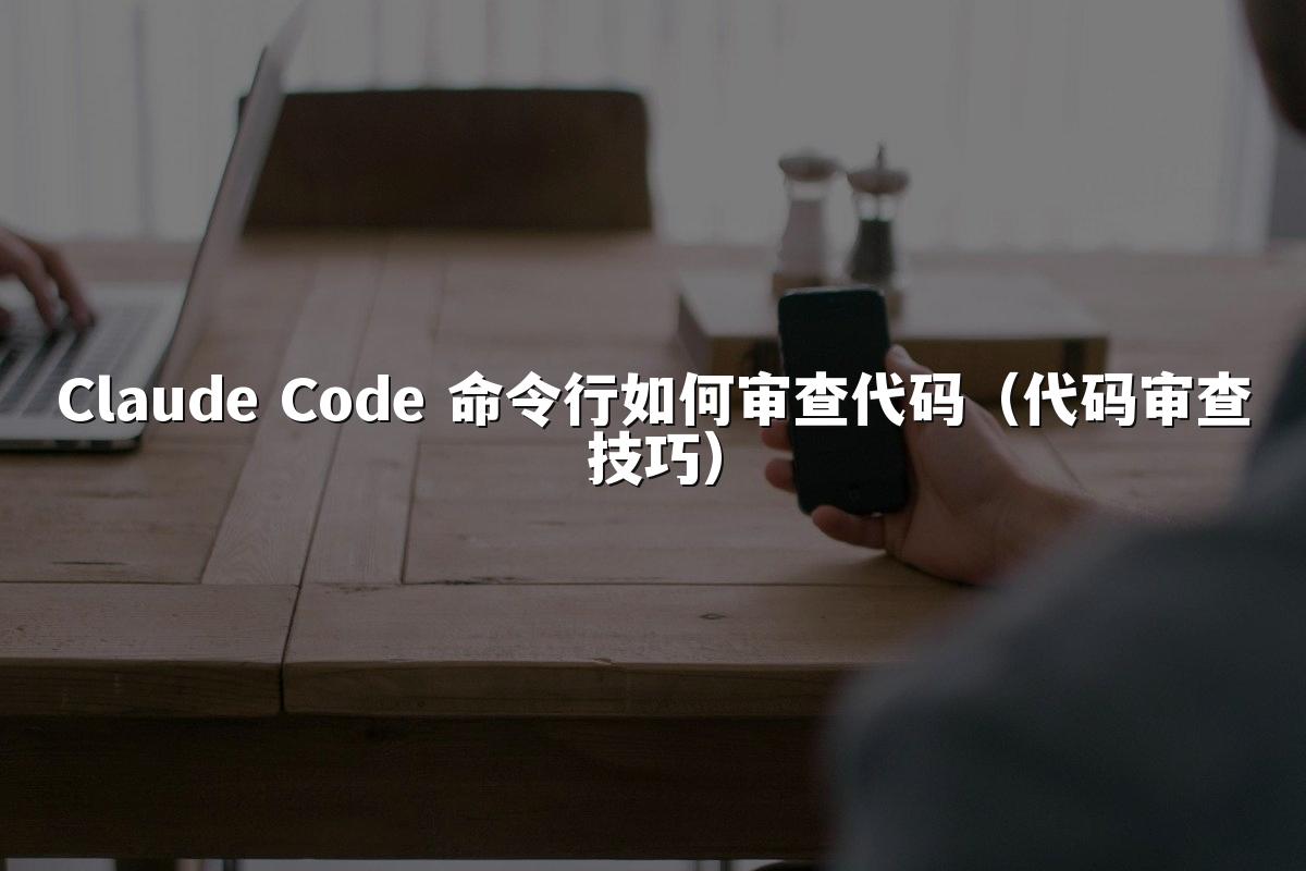 Claude Code 命令行如何审查代码(代码审查技巧)