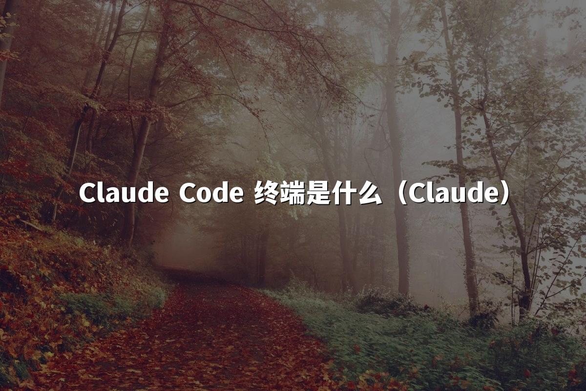 Claude Code 终端是什么(Claude)