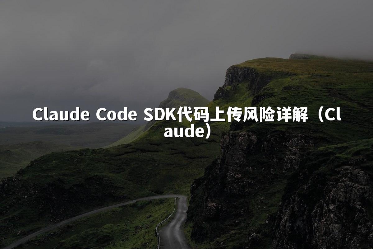 Claude Code SDK代码上传风险详解(Claude)