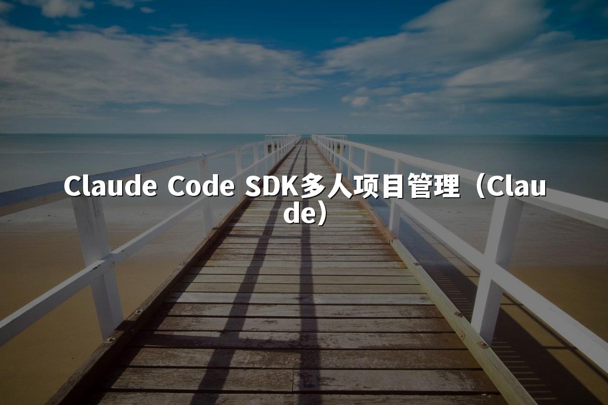 Claude Code SDK多人项目管理(Claude)