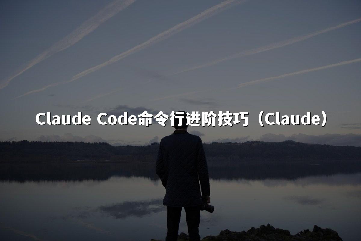 Claude Code命令行进阶技巧(Claude)