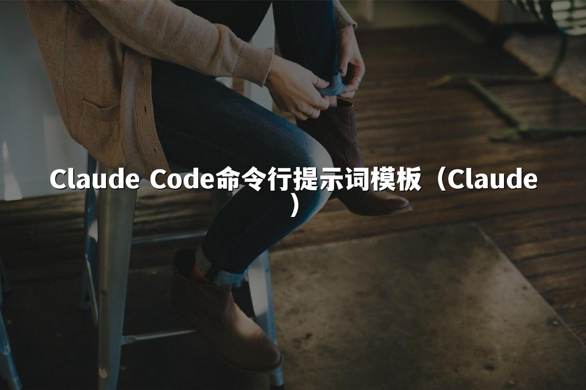 Claude Code命令行提示词模板(Claude)